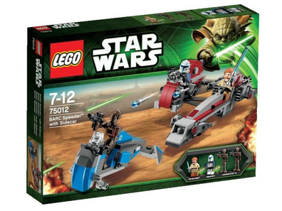 LEGO Set-BARC Speeder with Sidecar-Star Wars / Star Wars Clone Wars-75012-1-Creative Brick Builders